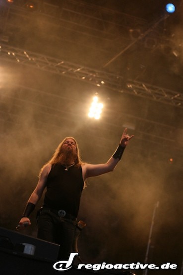 With Full Force 2009: Amon Amarth
Foto: Till Schieck