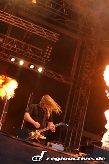 With Full Force 2009: Amon Amarth
Foto: Till Schieck