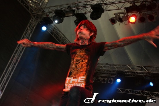 With Full Force 2009: Bring Me The Horizon
Foto: Till Schieck