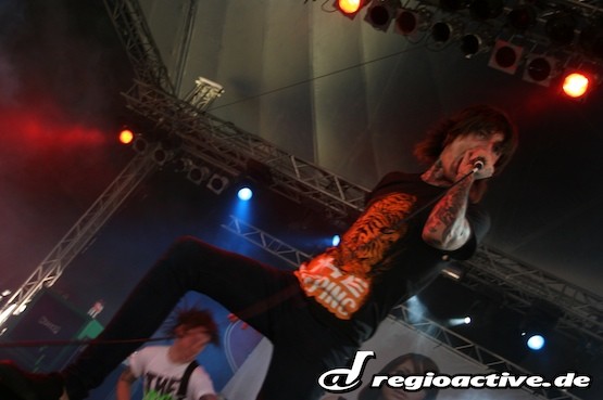 With Full Force 2009: Bring Me The Horizon
Foto: Till Schieck
